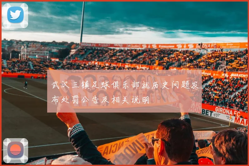 武汉三镇足球俱乐部就历史问题发布处罚公告及相关说明